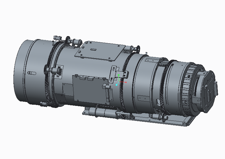 1100mm全局快门5像素光轴抗冲击20/40G转台用一体机